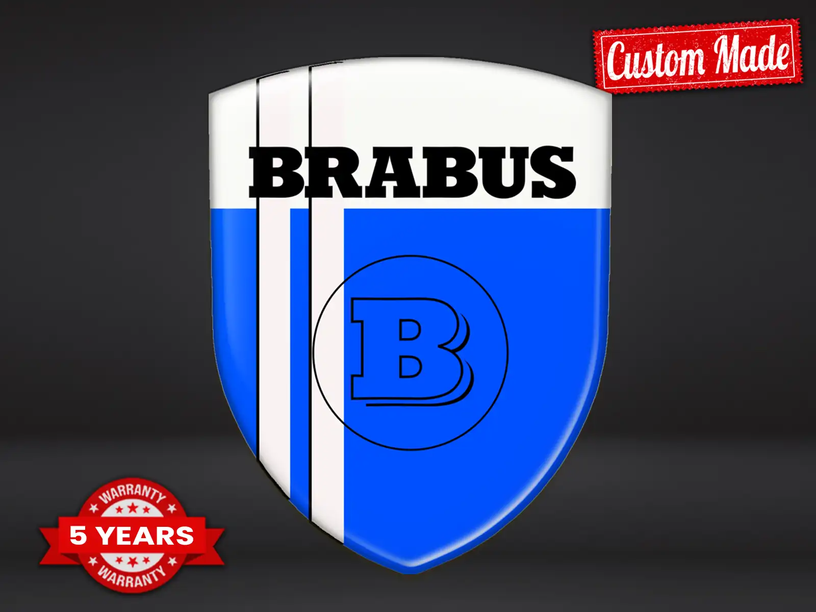 Brabus Emblèmes Auto Personnalisés Pro Édition Moderne